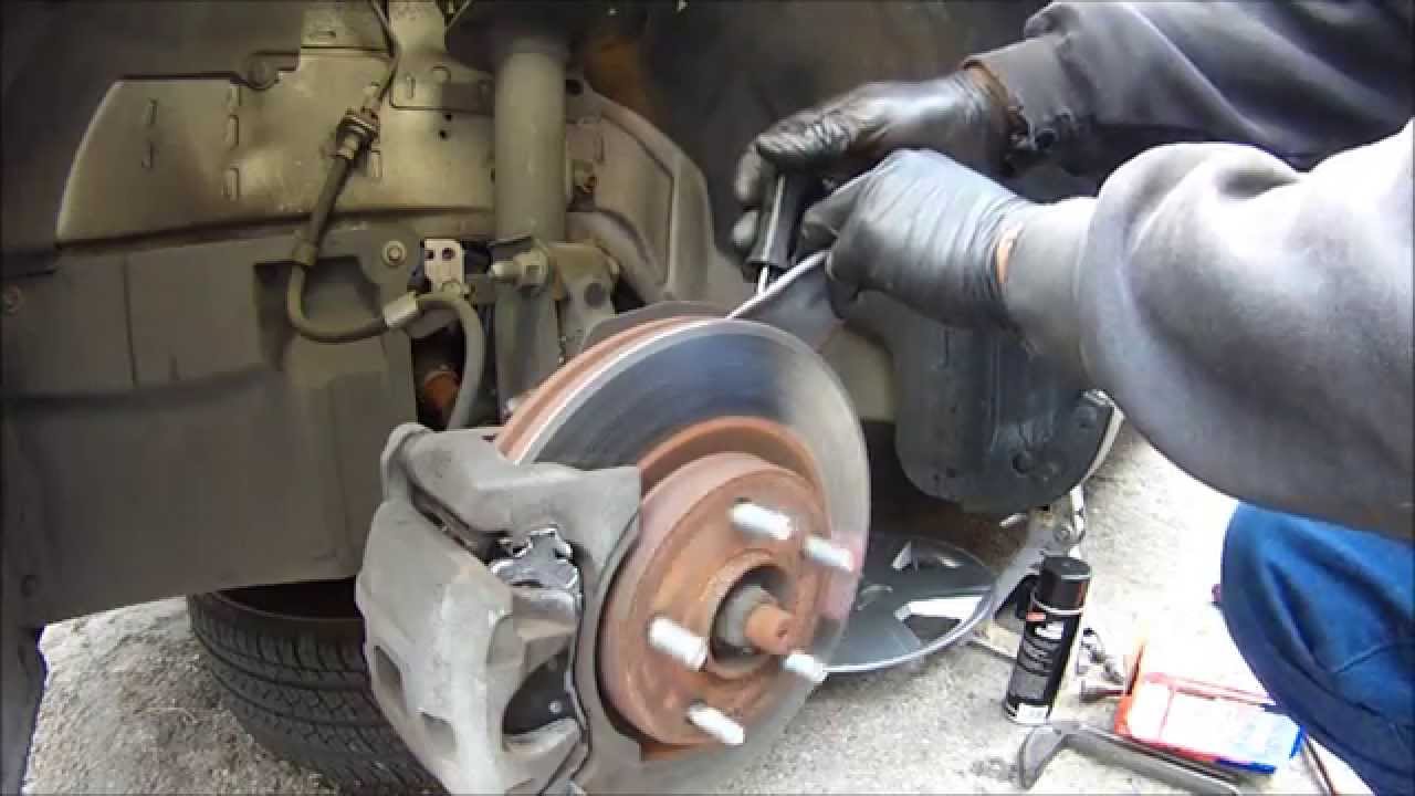 DIY 2009 DODGE AVENGER BRAKE PAD JOB, EASY AND FAST