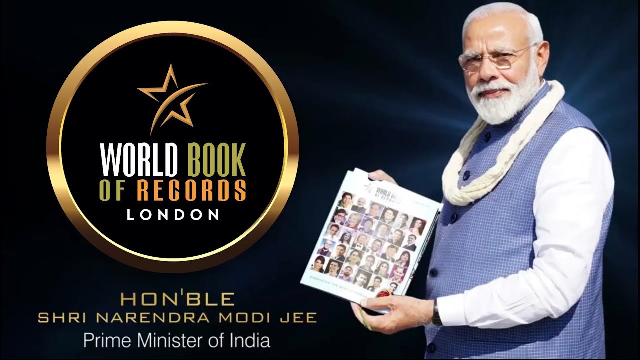 World Book of Records London | Shankar Lalwani for more than 1 Lakh Signature in a campaign