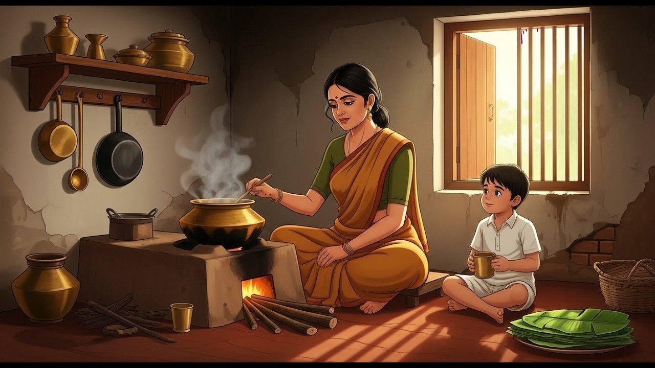 Traditional South Indian Village Kitchen Life 🍲 | Full Day Cooking & Family Moments | Episode 2
