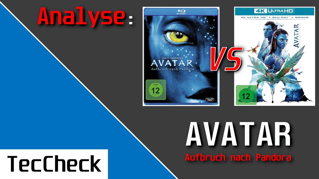 Blu-Ray vs. 4K-Blu-Ray: AVATAR - Aufbruch nach Pandora! | Vergleich der HDR-Bildqualität!