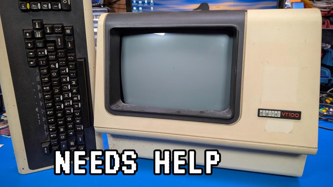 DEC VT100 test and diagnosis