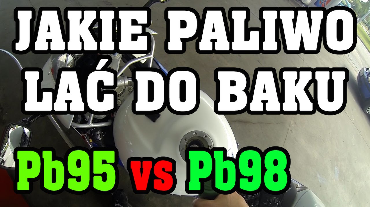Jakie paliwo lać do motocykla 95 czy 98 i kilka słów o spalaniu stukowym