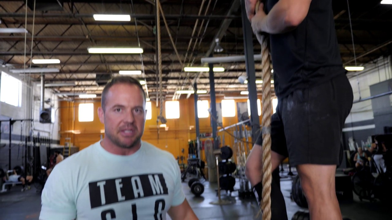 Rope Climbing and descent tutorial for CrossFit