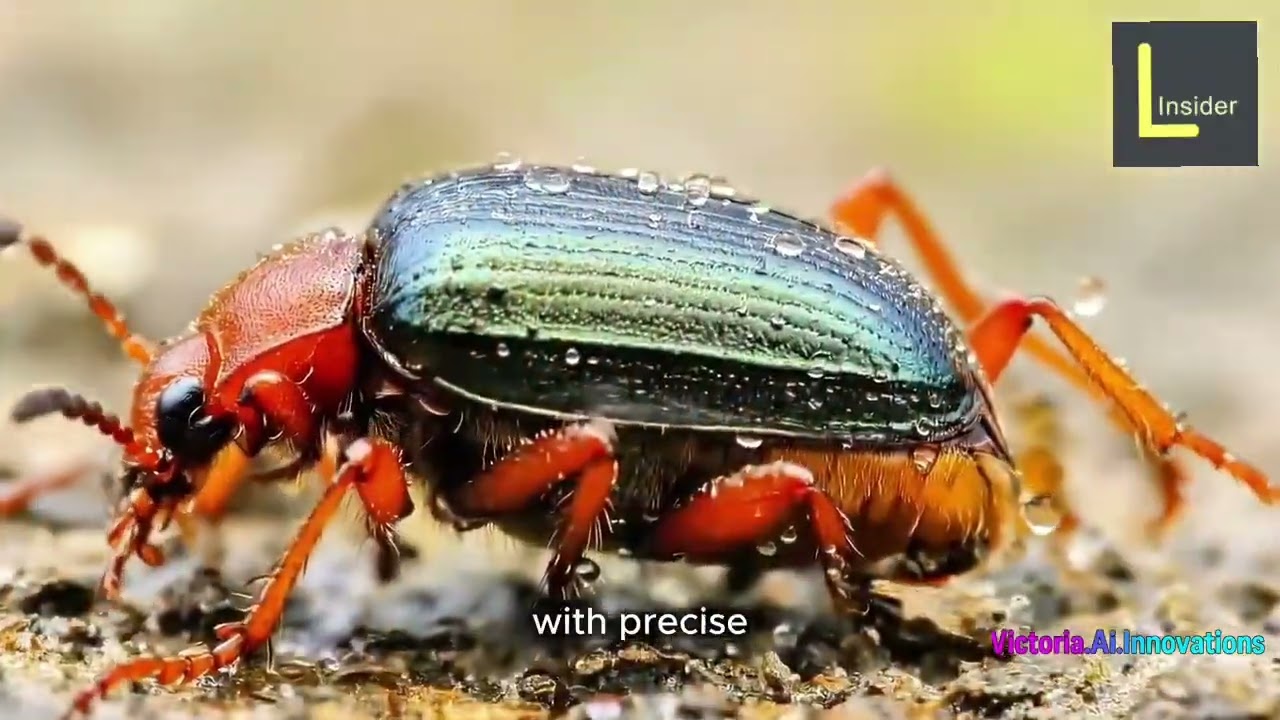 خنفساء تتفجر كالقنبلة - عجيب 