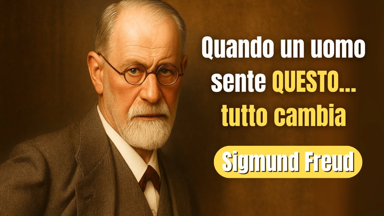 Questo tocca il cuore di un uomo – ed è proprio per questo che si innamora profondamente – Sigmund F