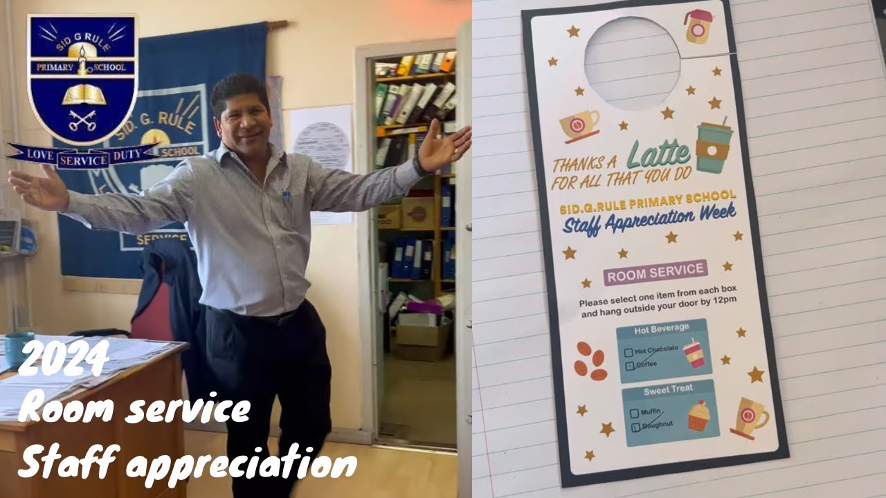 SID.G.RULE STAFF APPRECIATION | ROOM SERVICE 2024