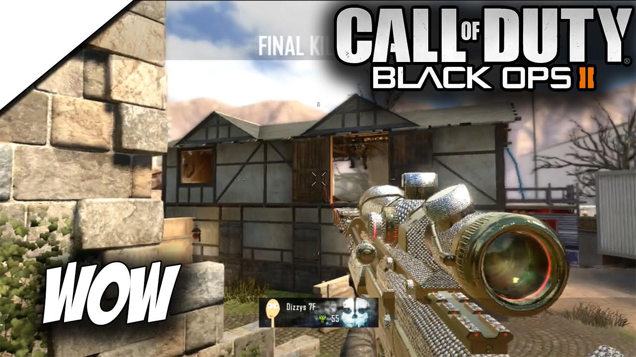 STUDIO 1080 TRICKSHOT C2Q! - BO2 Trickshot!