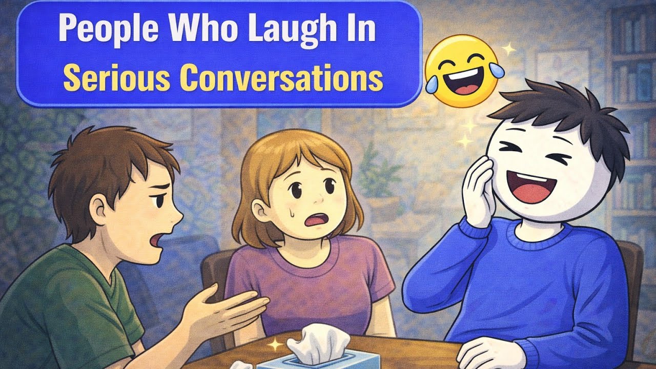 Psychology of People Who Laugh During Serious Conversations 