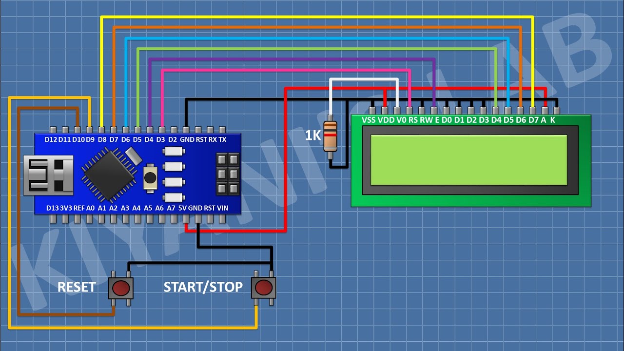 How To Make Digital Stopwatch