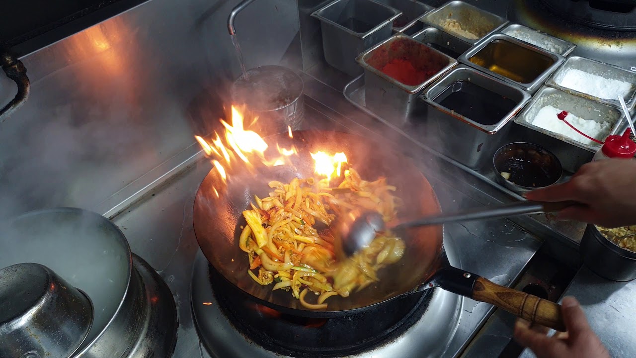 중국집 불맛나는 짬뽕 볶는법