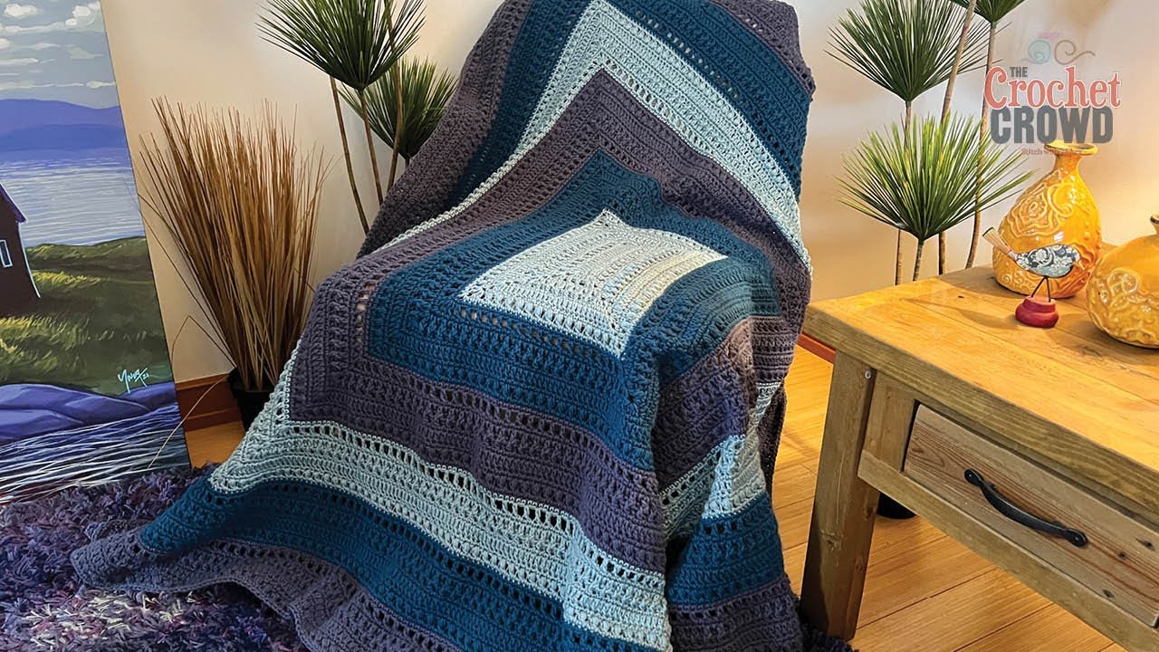 Crochet Tester's Delight Rectangle or Square Blanket