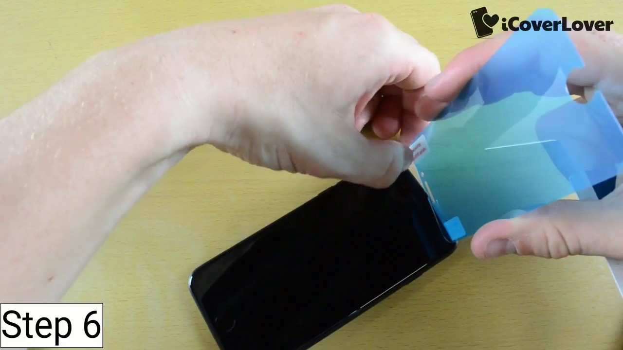 Guide - How to apply the unbreakable iCoverLover Hybrid Glass Screen protector