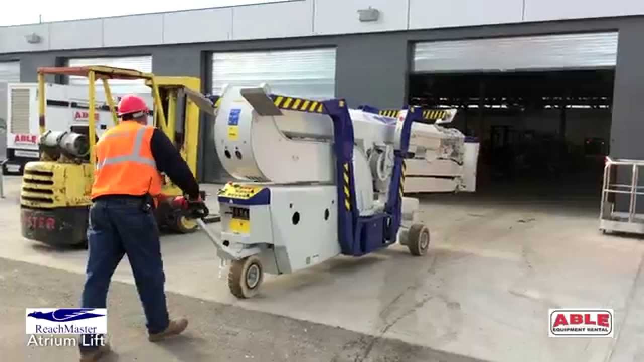 ABLE Equipment Rental's ReachMaster Atrium Lift
