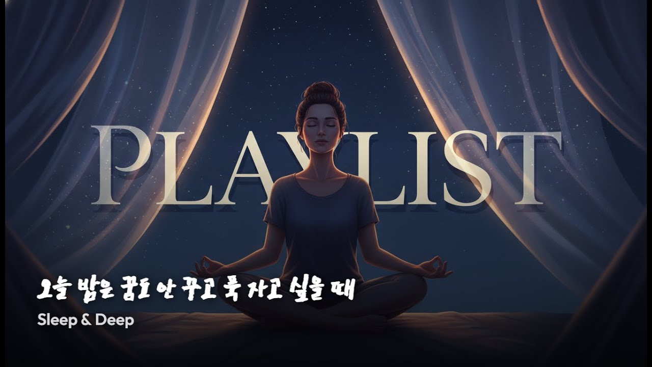 [Playlist] 💤 오늘 밤은 꿈도 안 꾸고 푹 자고 싶을 때 | Sleep & Deep