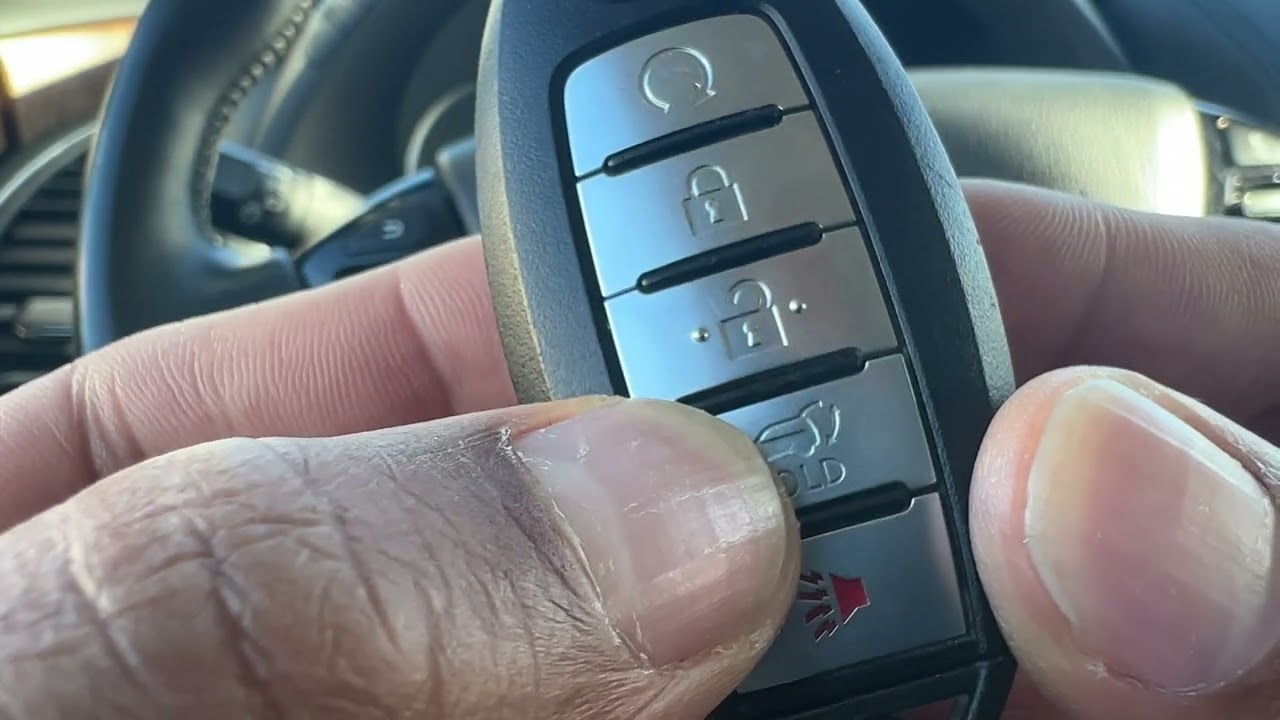 Nissan Armada - how to use key fob (wireless key)