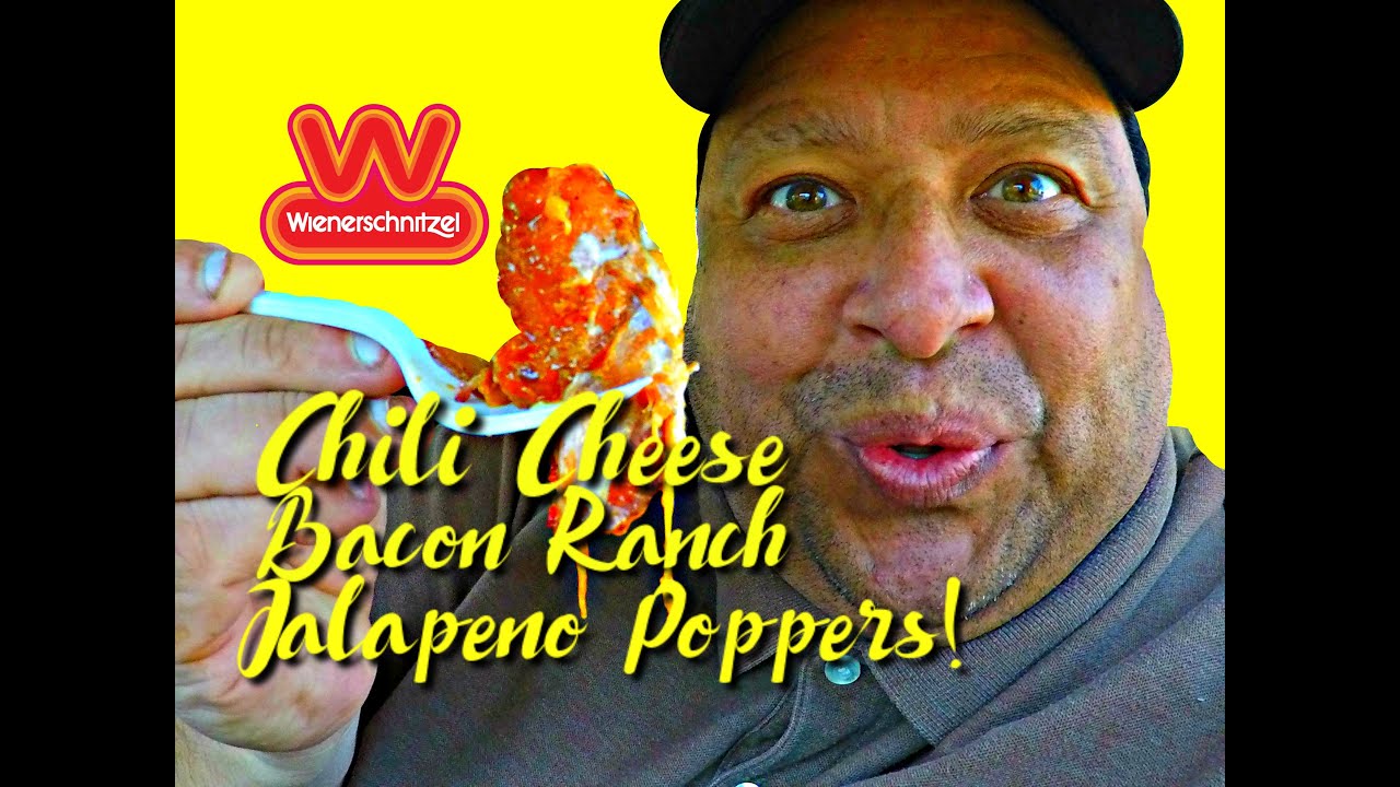 Wienerschnitzel Chili Cheese Bacon Ranch Jalapeno Poppers Review!