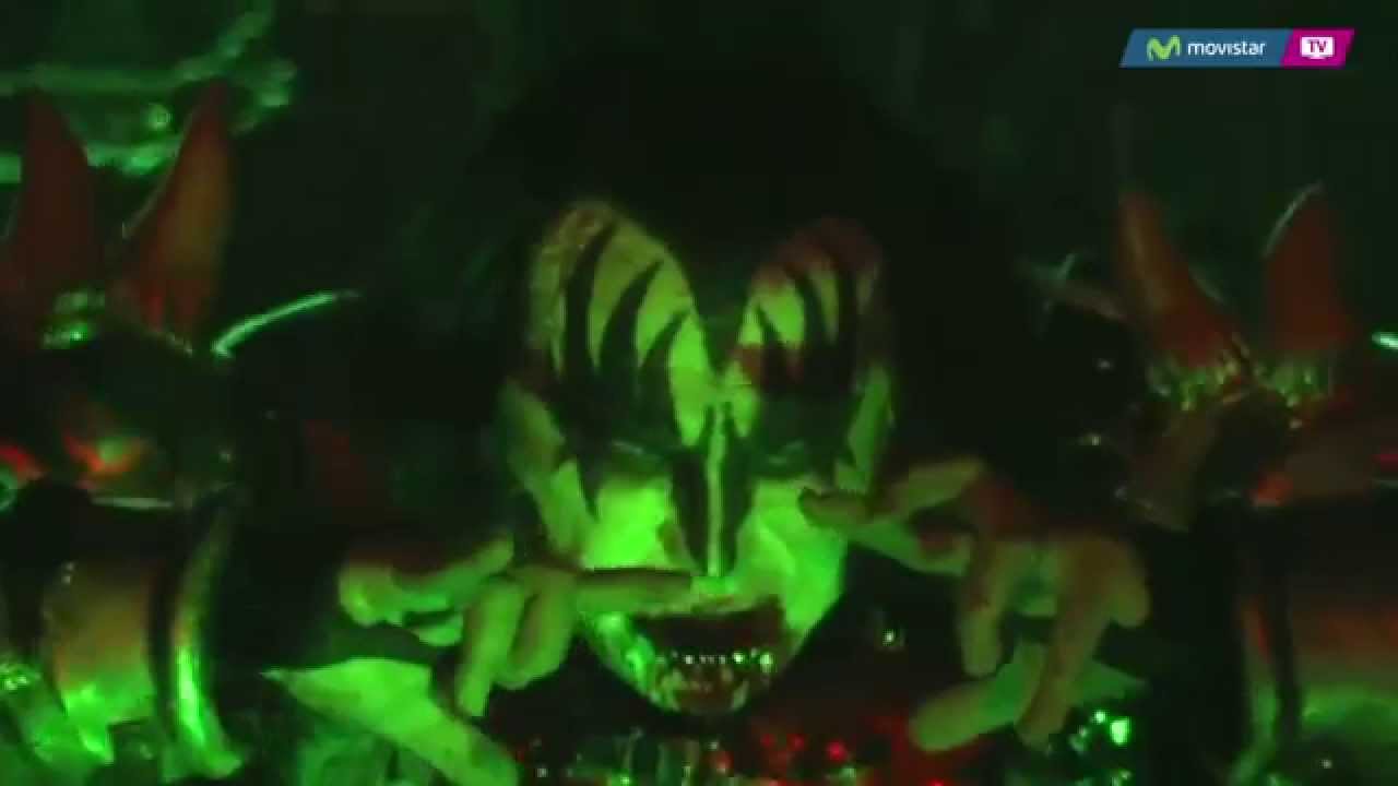 Kiss - God Of Thunder (Santiago,Chile 2015)