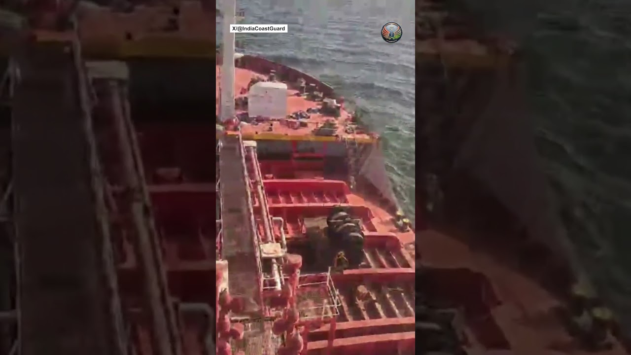 Coast Guard rescues Indian crew after US disables Iran-bound tanker, MT Marivex, in Gulf of Oman