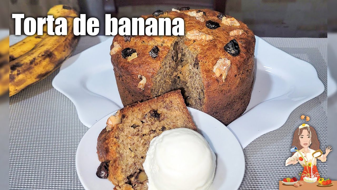 LA MÁS ESPONJOSITA  Y DELICIOSA TORTA DE BANANA🍌🍌 QUE PODRÁS HACER
