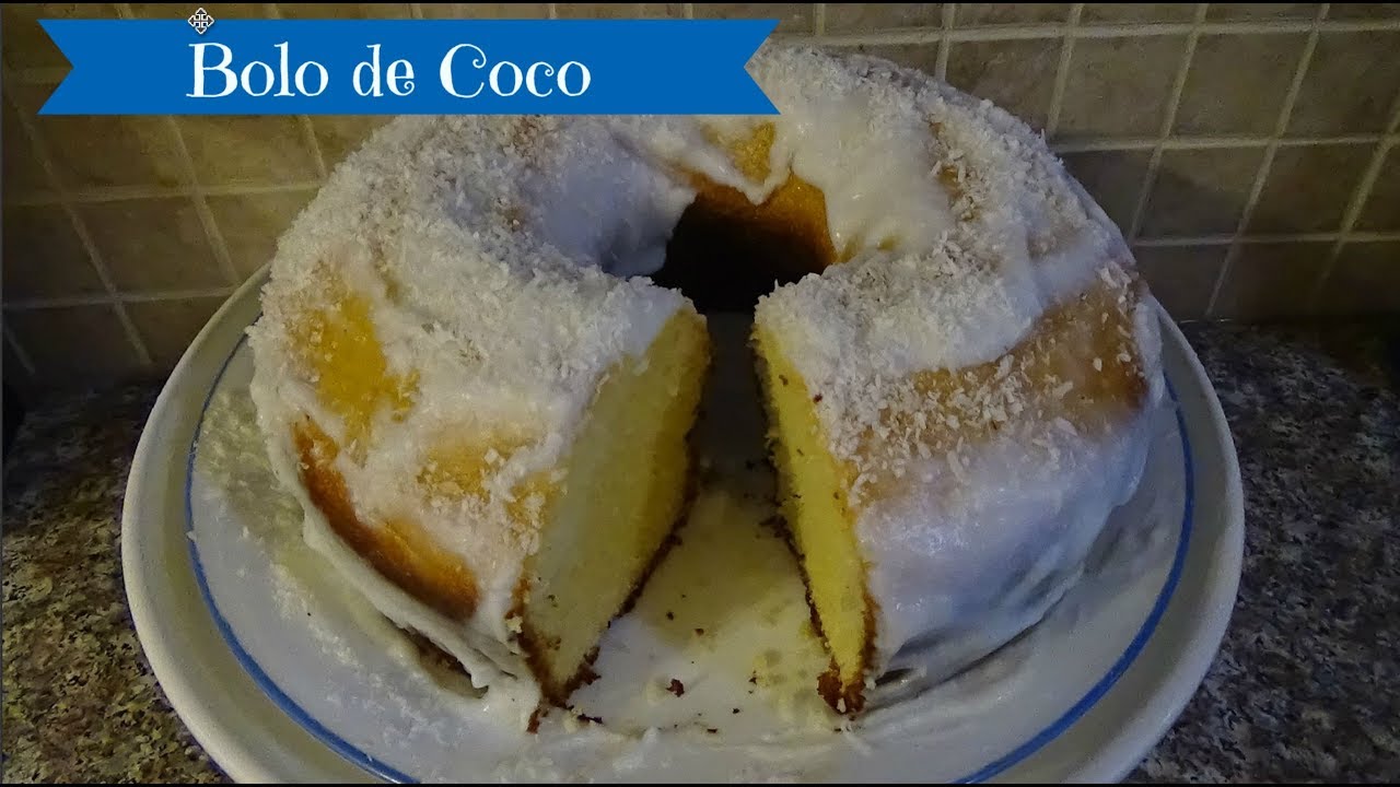 Brazilian Coconut Cake | Bolo de Coco