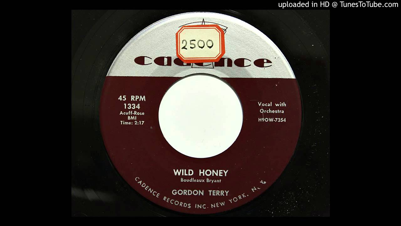 Gordon Terry - Wild Honey (Cadence 1334) [1957 rockabilly]