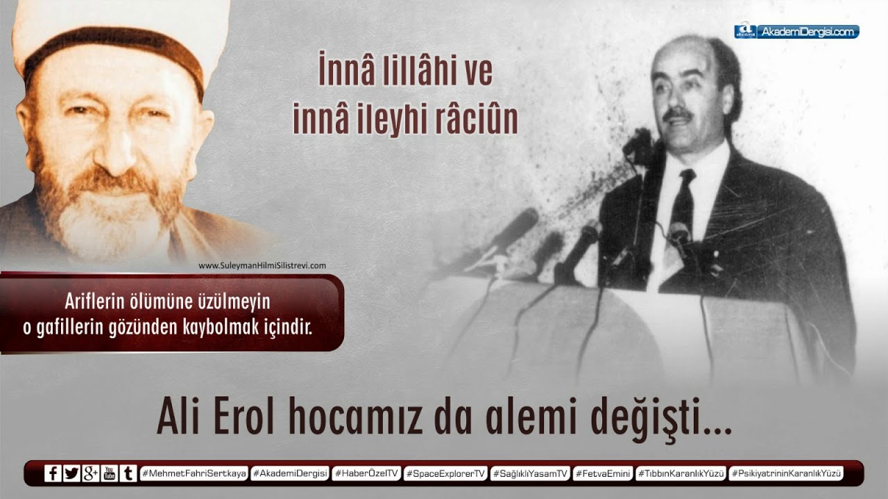 Seyfettin Alkan Hocanın Ali Erol Hocamızın cenaze merasimindeki kısa sohbeti (Selimiye - 21.12.2016)