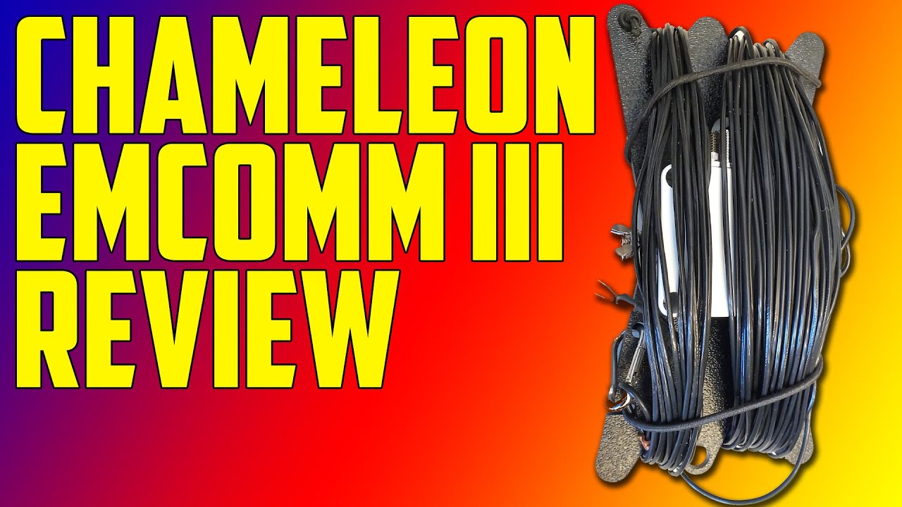 Обзор портативной антенны Chameleon EMCOMM III