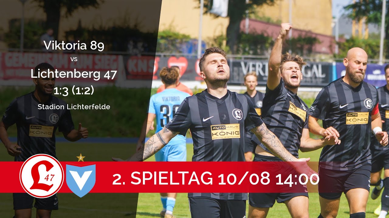 Spielszenen Viktoria 89 - Lichtenberg 47 1:3