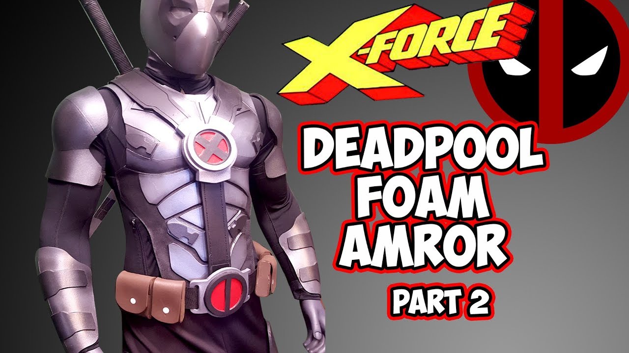 How to Deadpool Cosplay Costume foam armor pt2