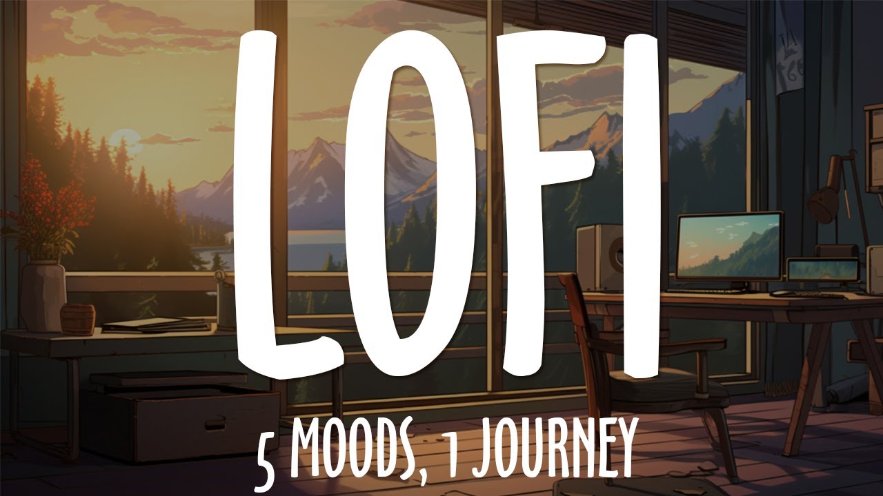 Lofi Therapy: 5 Moods, 1 Journey ☕📓 Rain, Jazz, And A Soul That Needs Healing