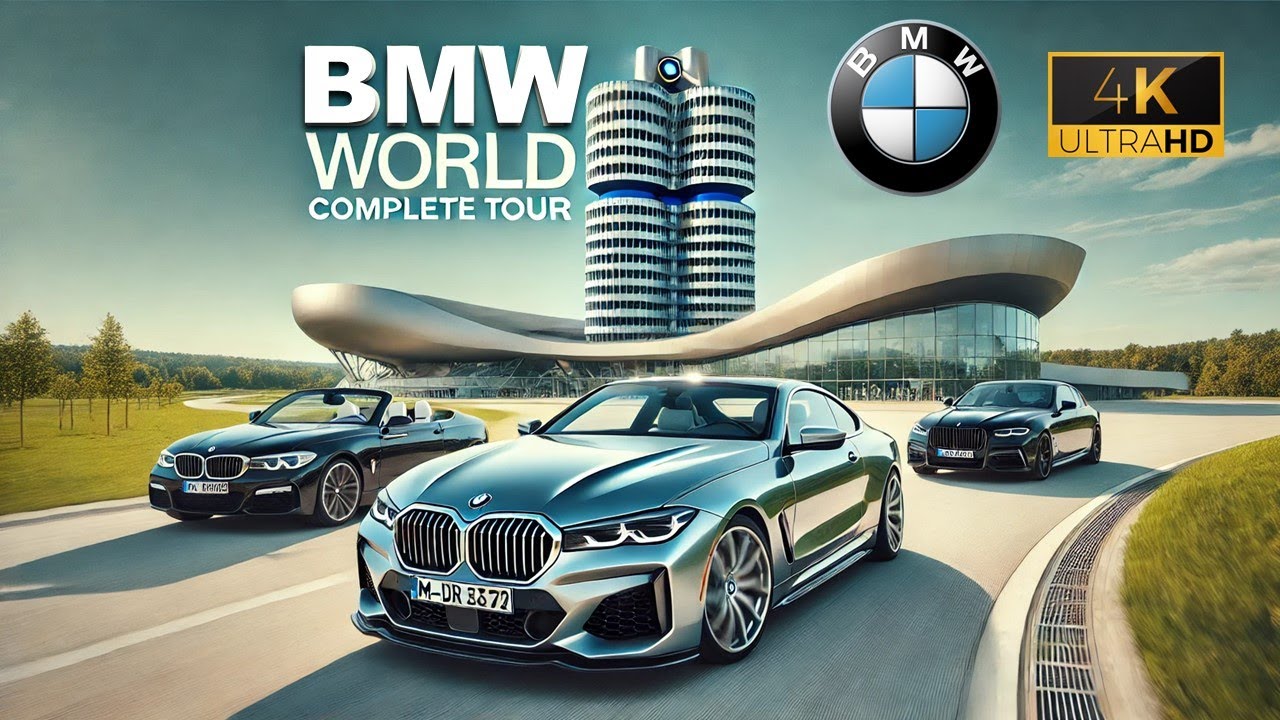 BMW Welt in Munich - The only compelte tour of BMW, Rolls Royce, MINI & Motorcycles! 4K Walktrough