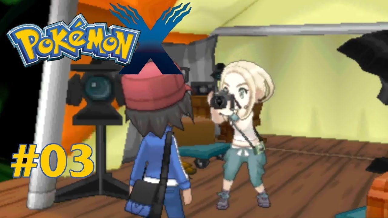 Виола и спортзал города Санталуна | Pokemon X: Давайте поиграем. Часть 3