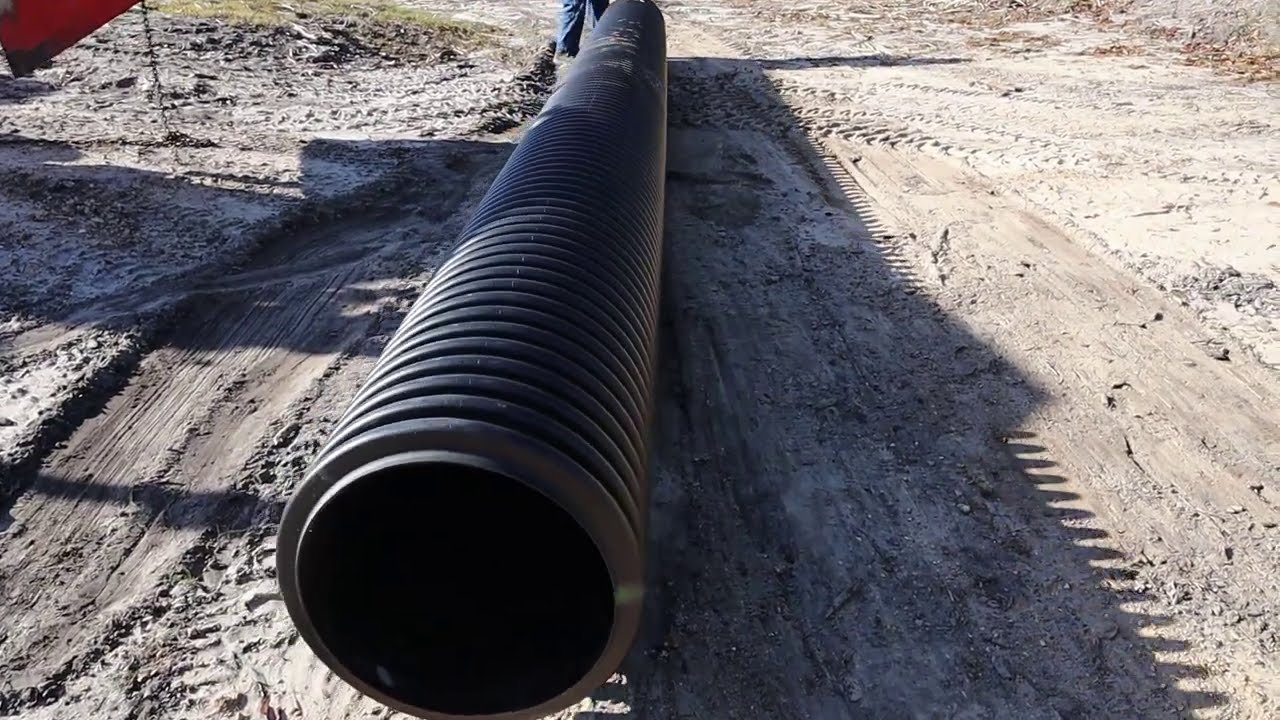 Installing a POND Spillway Overflow Pipe - Pond Build