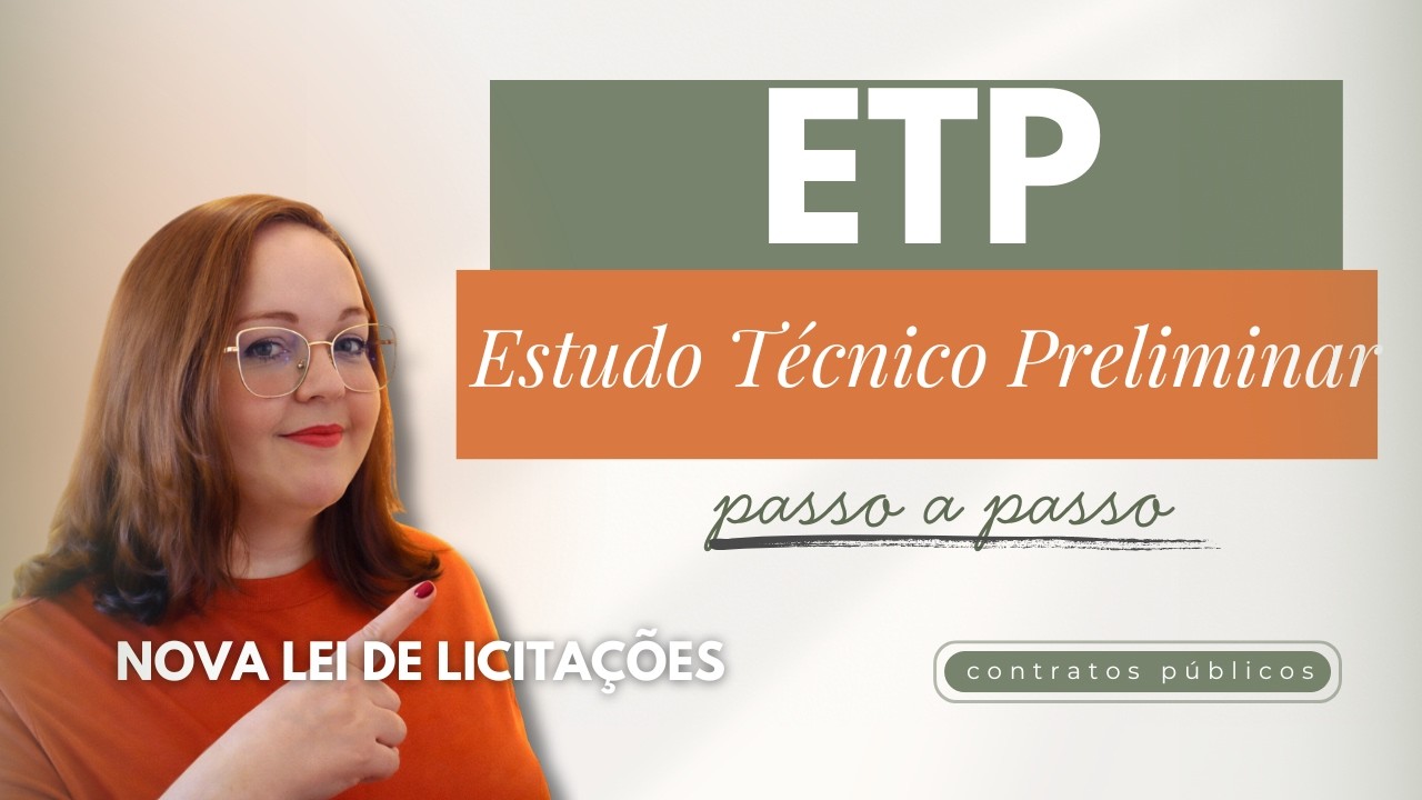 LIVE: Como elaborar um Estudo Técnico Preliminar - ETP 