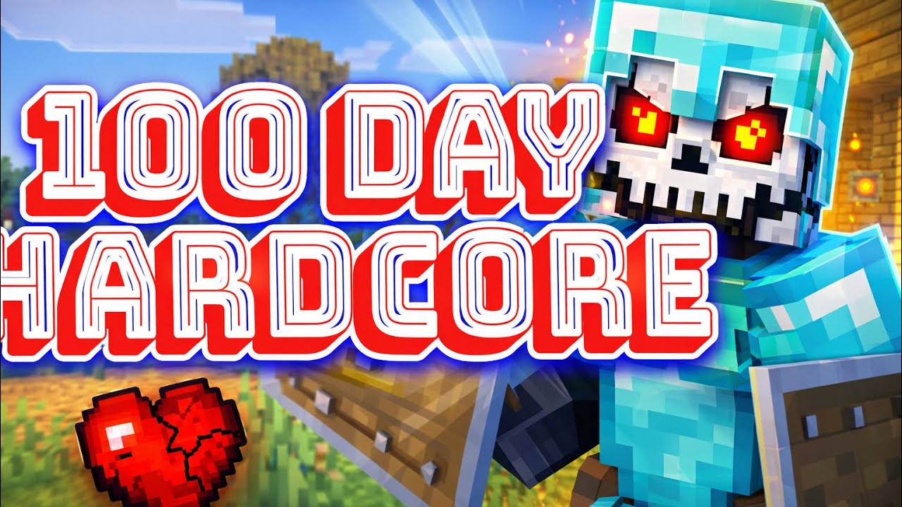عشت 100 يوم في ماين كرافت هردكور بيدروك في عالم ملئ بالعفاريت إليكم ماحدث|#minecraft 