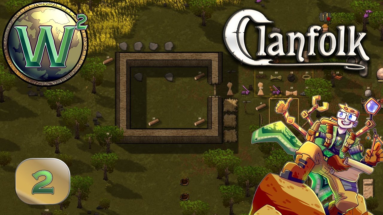 Clanfolk - First Look - Starting a House - Let's Play - Episode 2