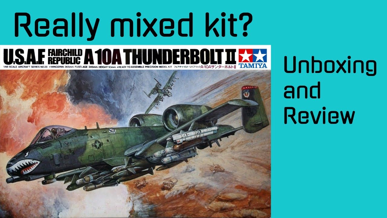 An OLD kit hiding!? | Tamiya 1/48 A10A Thunderbolt II Unboxing and review 