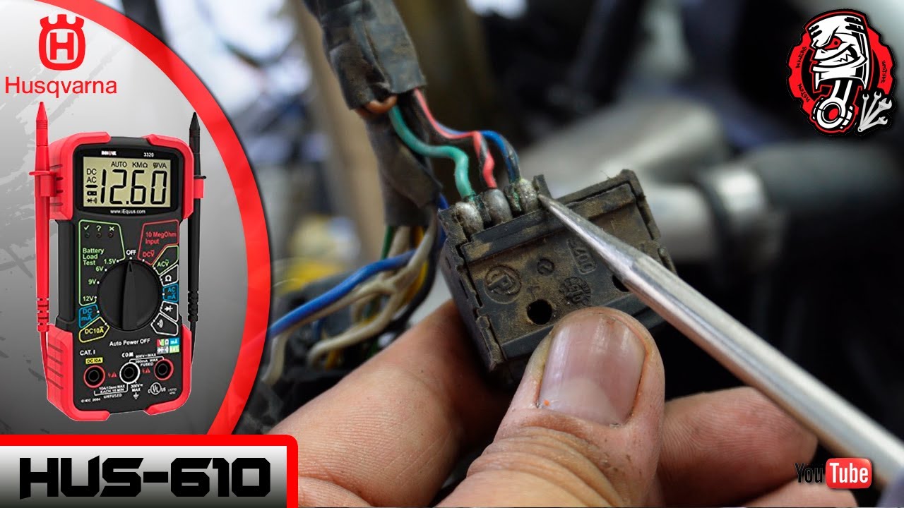 1007 | HUSQVARNA-610 PROBLEMAS ELECTRICOS PARTE #1