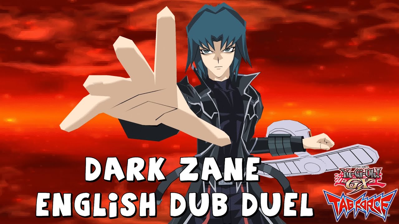Dark Zane English Dub Duel (Yu-Gi-Oh! GX Tag Force 2)