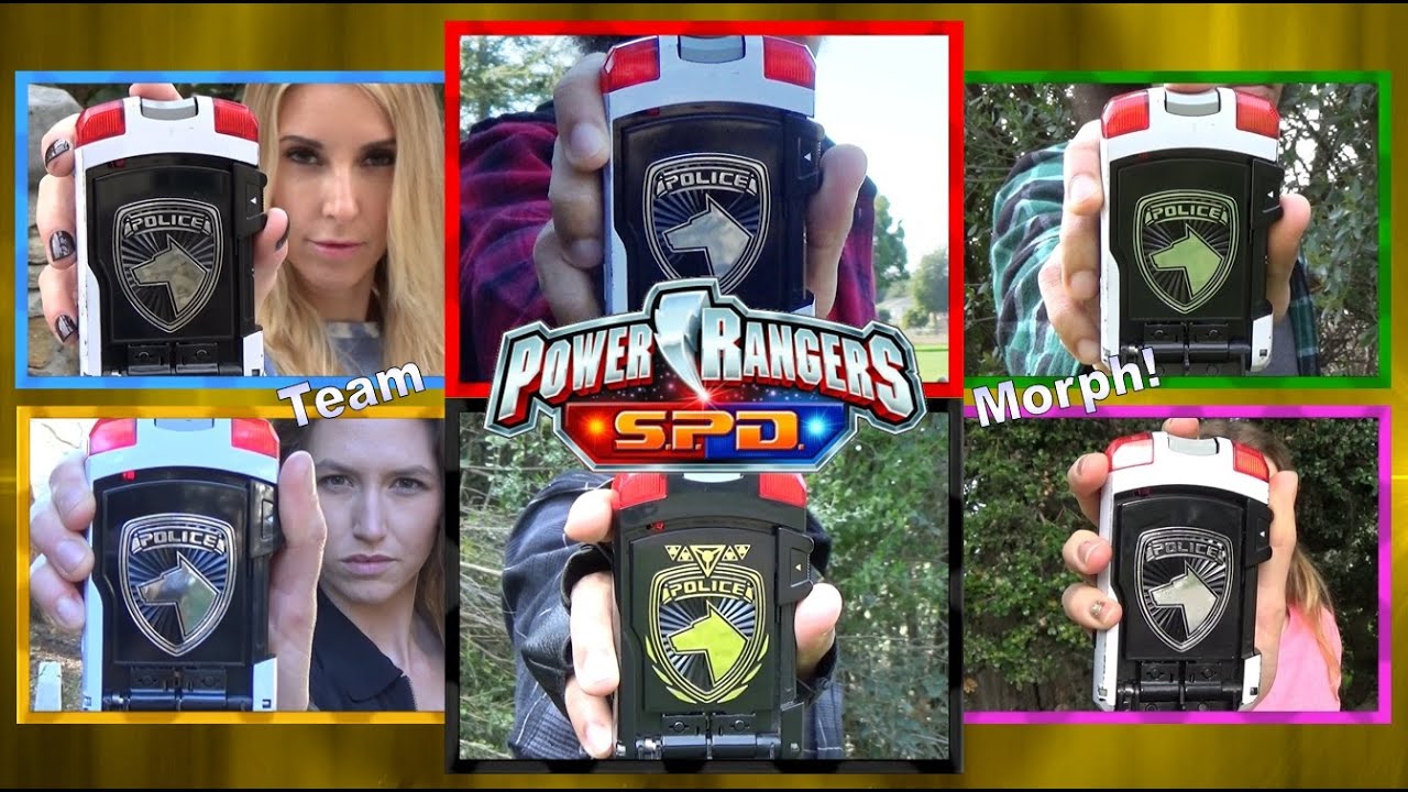 Команда Морф (Power Rangers S.P.D.) *Фанатский трибьют / Ретро-стиль / Версия 6 рейнджеров*