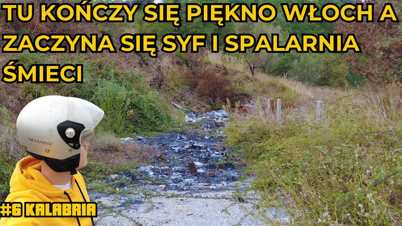 WŁOSKA PROWINCJA - DRAMAT !  ŚMIECI, SPALENIZNA I NIEDBALSTWO, URBEX OPUSZCZONEGO MIASTA