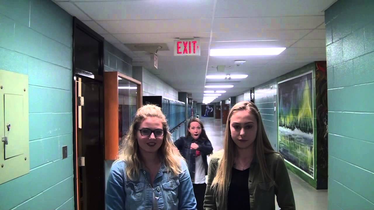 Vincent Massey Secondary School: Teachers Dancing Behind Students