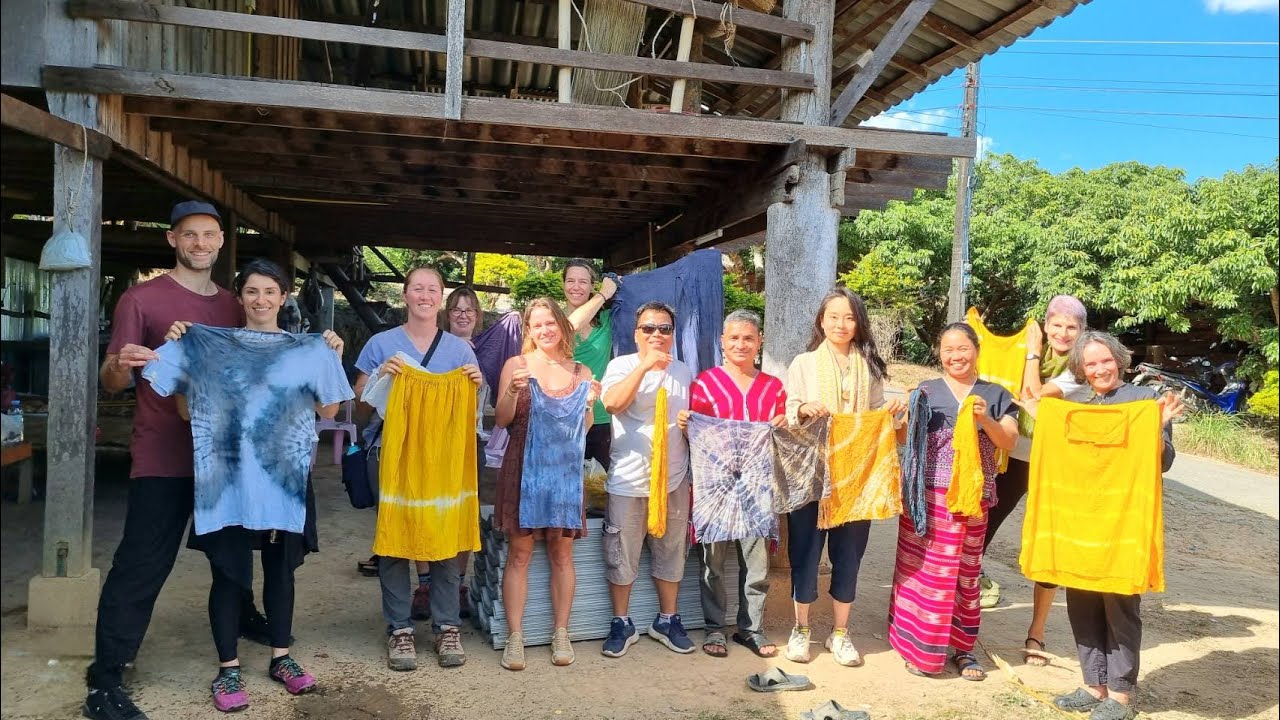 Natural Dye Workshop Chiang Mai by Fair Trade Tour