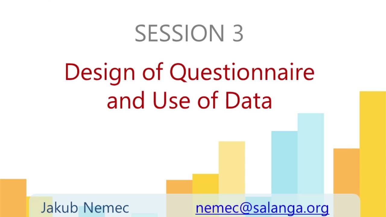 M&E Questionnaire Design & Use of Data - BCCIC Online Learning