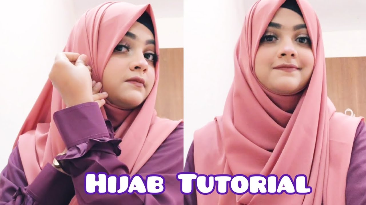 Hijab Tutorial || My easy hijab tutorial.  #hijab #hijabtutorial #easyhijabtutorial #2minhijab