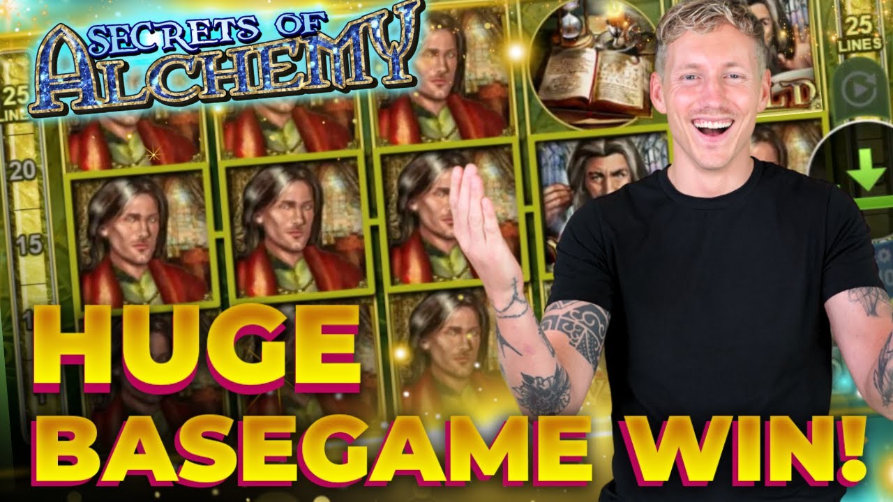 INSANE BASE GAME HIT FROM SECRETS OF ALCHEMY!! (HUGE WIN) 🎰🔥