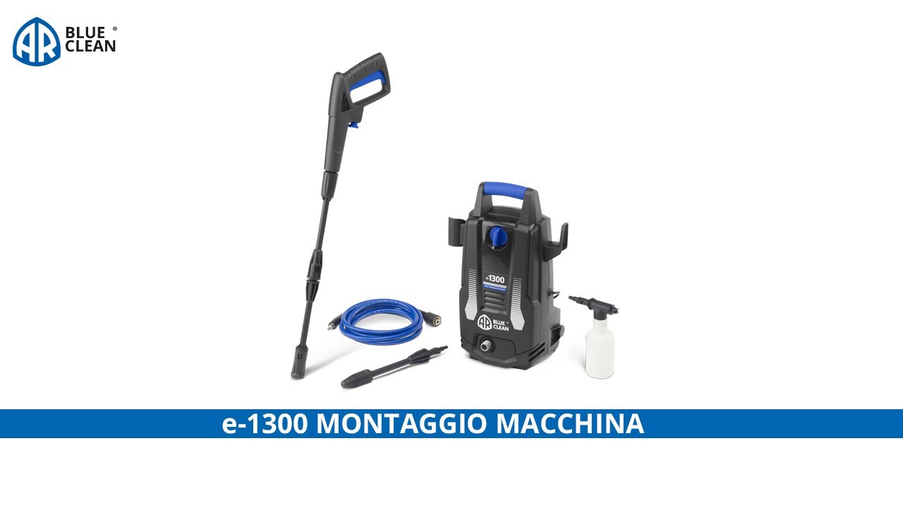 Montaggio Idropulitrice | e-1300 - AR Blue Clean