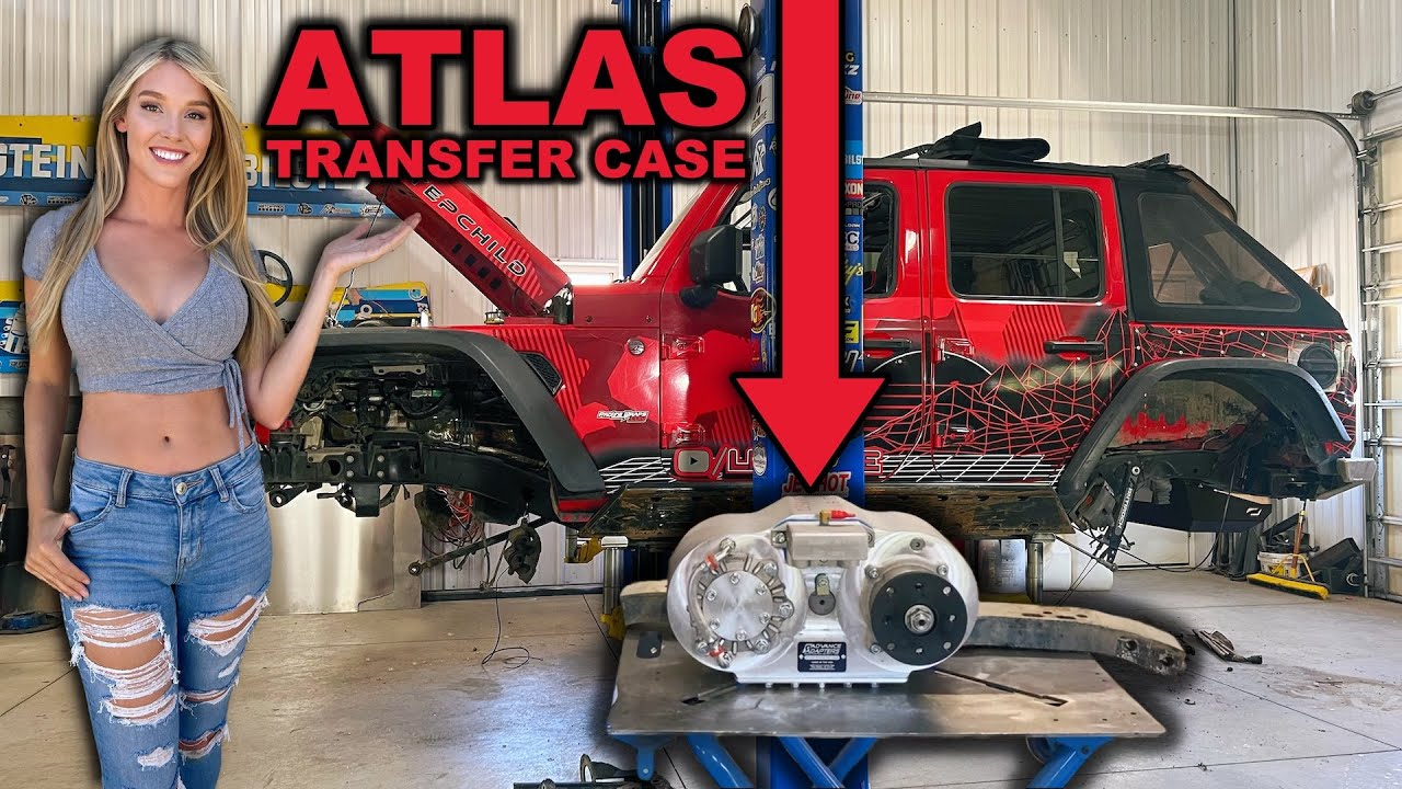 Our Jeep JL Finally Gets an ATLAS TRANSFER CASE!