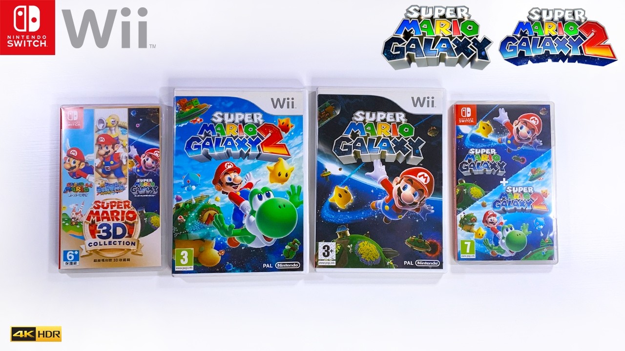 My Super Mario Galaxy Games Collection