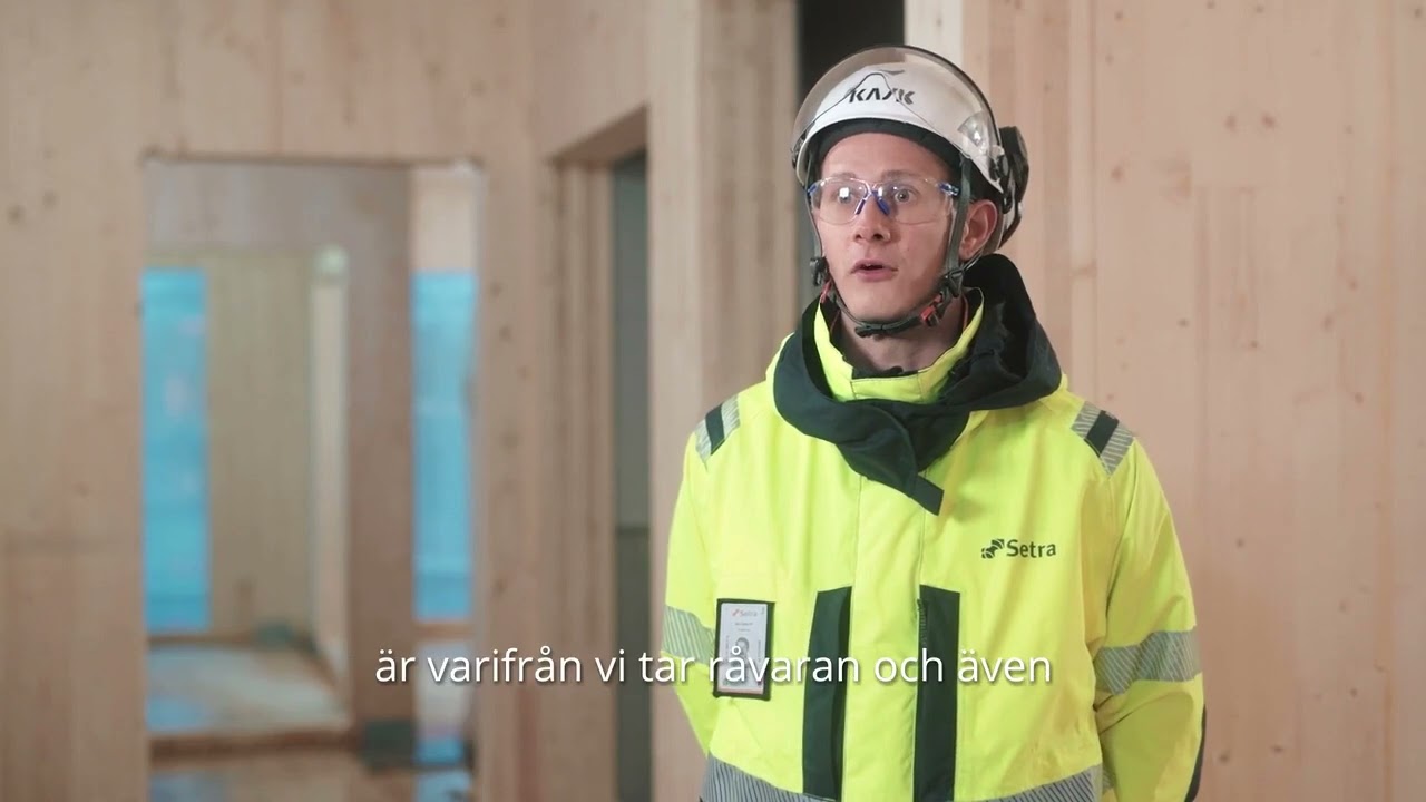 Cederhusen i Stockholm - Med stomme av trä